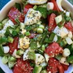 Sałatka warzywna przepis na Krecie podpatrzony