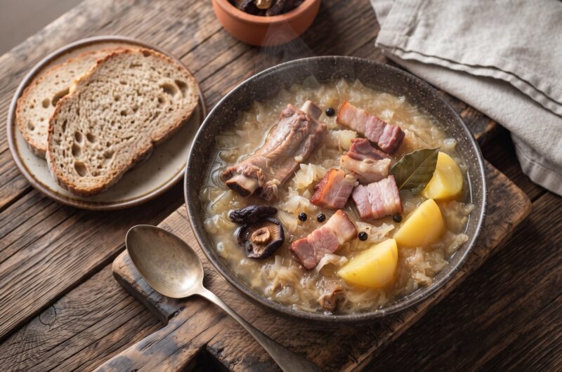 Kwaśnica to tradycyjna góralska zupa z Polski południowej. Tę zupę przygotowuje się na żeberku wędzonym i gotuje z dodatkiem kapusty kiszonej, z odpowiednimi przyprawami i koniecznie wzbogaca o kwas z kiszenia kapusty.