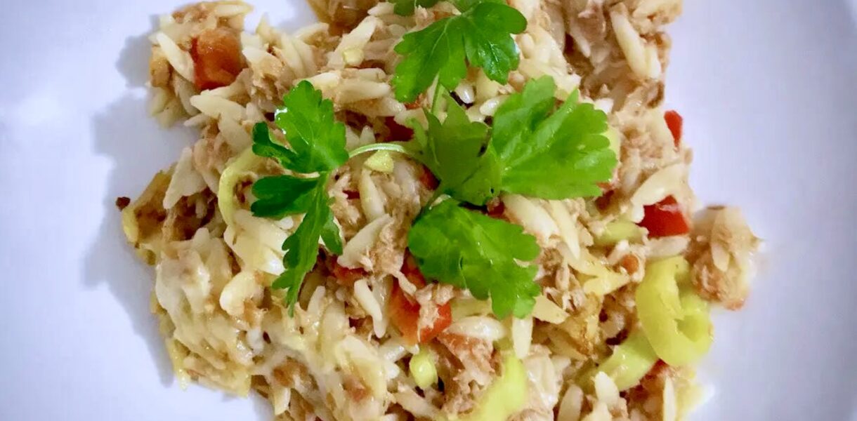 zapiekanka z tuńczykiem