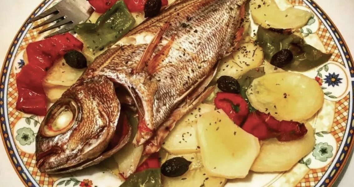 Ryba pieczona po kreteńsku