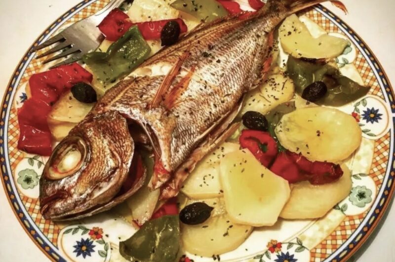 Ryba pieczona po kreteńsku