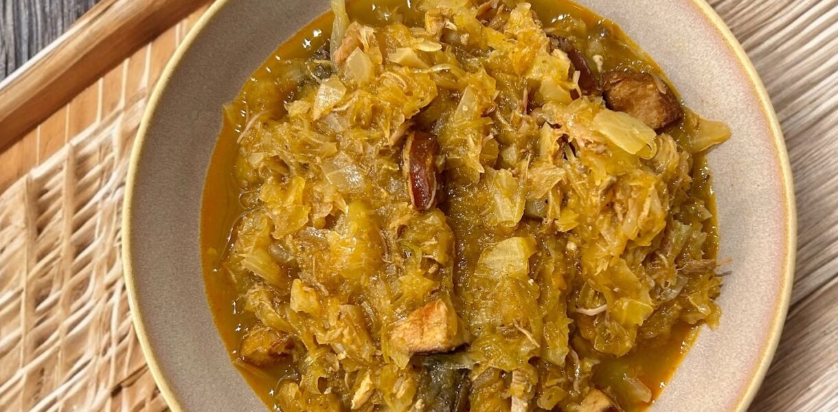 Bigos tradycyjny z grzybami