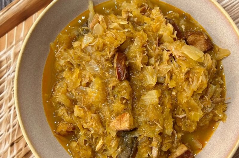 Bigos tradycyjny z grzybami