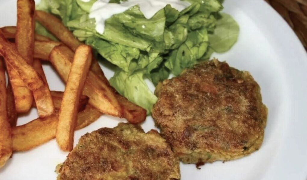 kotlety warzywne z kurczakiem