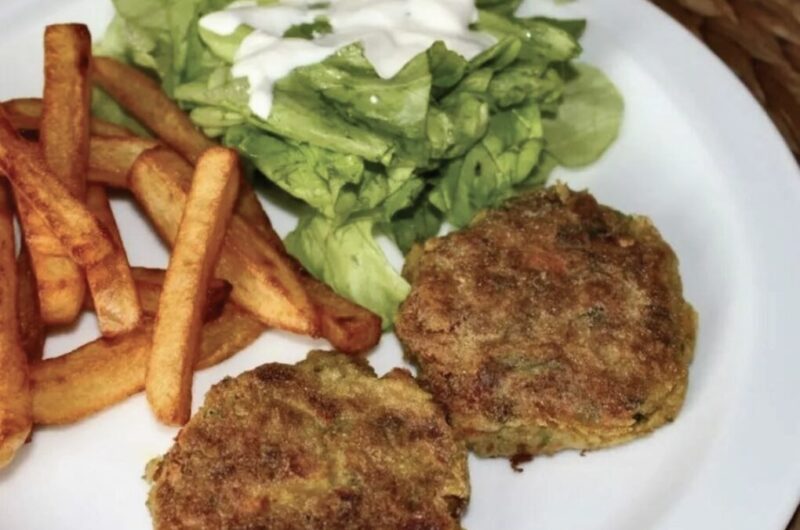 kotlety warzywne z kurczakiem