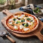 Pizza podpłomyk to ciasto jak na podpłomyk obłożone składnikami jak na pizzy, a następnie krótko pieczone.