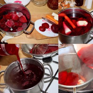 barszcz czerwony przygotowanie