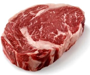 Mięso na stek idealny rib eye