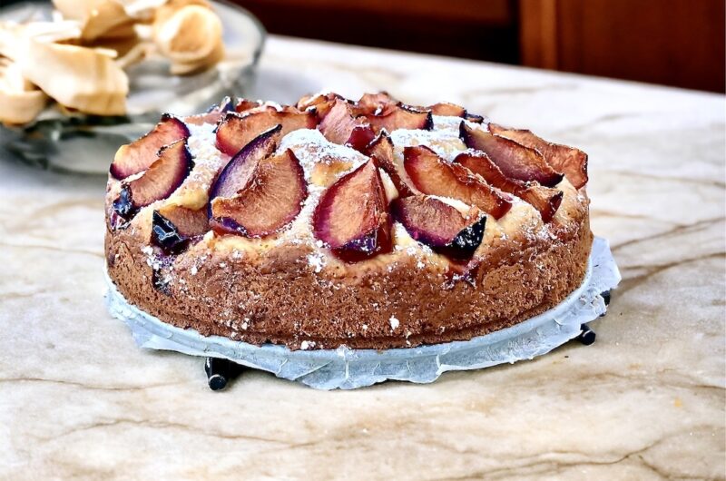 Puszyste i doskonale upieczone ciasto ze śliwkami