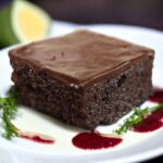 Ciasto czekoladowe z polewą czekoladową