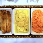 śledzie smażone czyli filety śledziowe ze skórą smażone na patelni