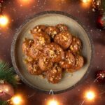 melomakarona czyli greckie ciastka na Boże Narodzenie o smaku pomarańczy, cynamonu i goździków