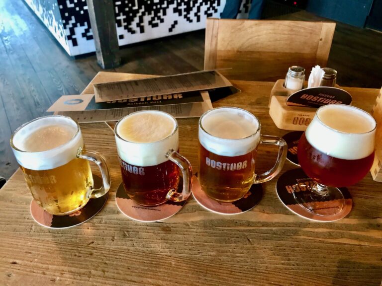 kufelki z piwem Praga