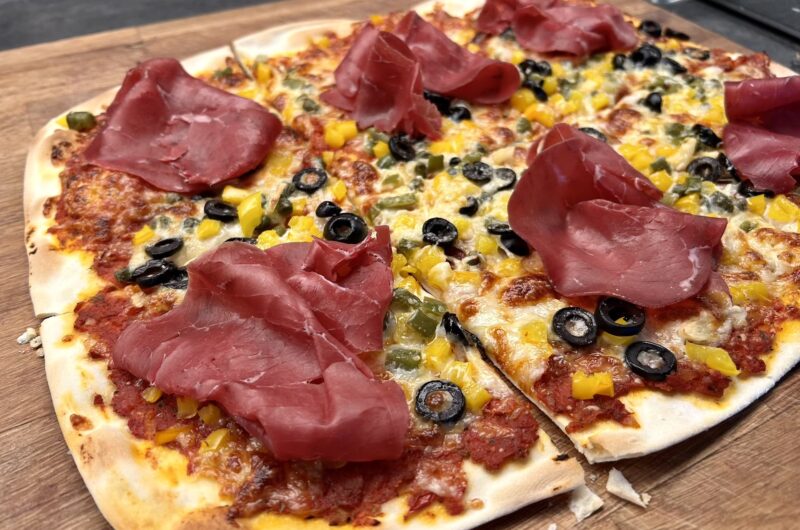 flammkuchen z bresaolą