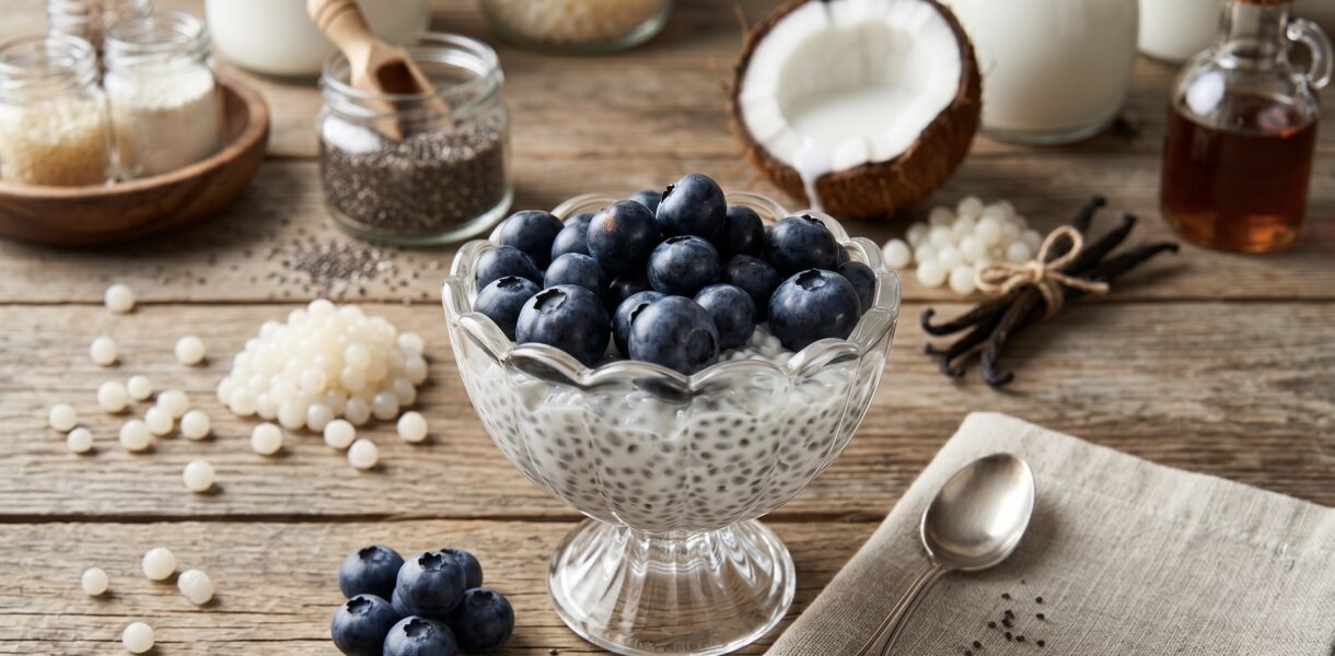 pudding chia z tapioki
