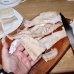 filet z dorsza podzielony