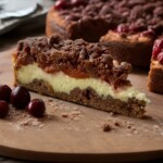 ciasto z budyniem i śliwkami