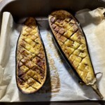 bakłażan z sosem bolońskim zapiekany z mozzarellą