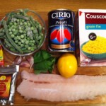 dorsz po marokańsku podany z kuskusem