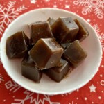 kostki grzybowe z wywaru z suszonych grzybów