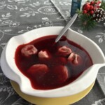 uszka z grzybami w barszczu