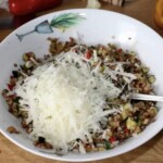 Papryka faszerowana warzywami kaszą i serem