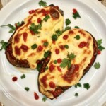 Bakłażan z mięsem zapiekany z beszamelem