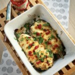 Bakłażan z piekarnika z tuńczykiem i serem