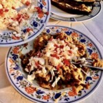 Bakłażan zapiekany z serem i pomidorami