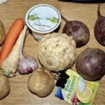 Barszcz czerwony zabielany kwaśną śmietaną