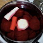 Barszcz czerwony zabielany kwaśną śmietaną