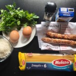 carbonara z klopsikami składniki