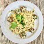 Carbonara z klopsikami