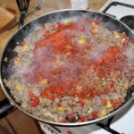 Chilli con carne na ostro