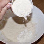 przygotowywanie zaczynu na chleb toskański bez soli