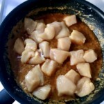 curry z okrą kalafiorem i kurczakiem