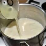 deser cytrynowy z borówkami