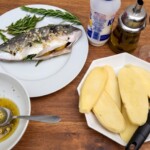 dorada z grilla po chorwacku przygotowanie