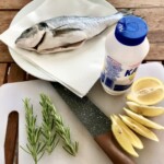 Dorada z grilla po chorwacku pieczona