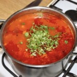 Fasolada fasolka w greckim stylu na gęsto