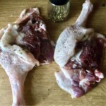 gęsie udka pieczone