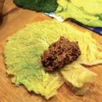 Gołąbki wegetariańskie z grzybami i kaszą jaglaną