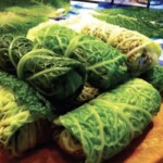 Gołąbki wegetariańskie z grzybami i kaszą jaglaną