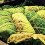 Gołąbki wegetariańskie z grzybami i kaszą jaglaną