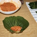 Gołąbki z młodej kapusty z kaszą pęczak i mięsem