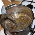 Gulasz wołowy z grzybami leśnymi