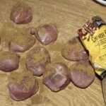 Indyk w sosie curry z soczewicą