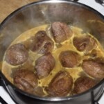 Indyk w sosie curry z soczewicą