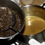 Indyk w sosie curry z soczewicą