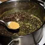 Indyk w sosie curry z soczewicą